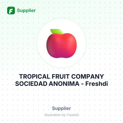 TROPICAL FRUIT COMPANY SOCIEDAD ANONIMA – summary card, no photo uploaded yet