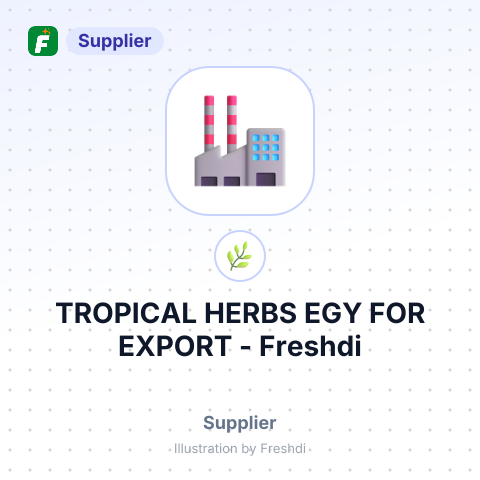 TROPICAL HERBS EGY FOR EXPORT – summary card, no photo uploaded yet