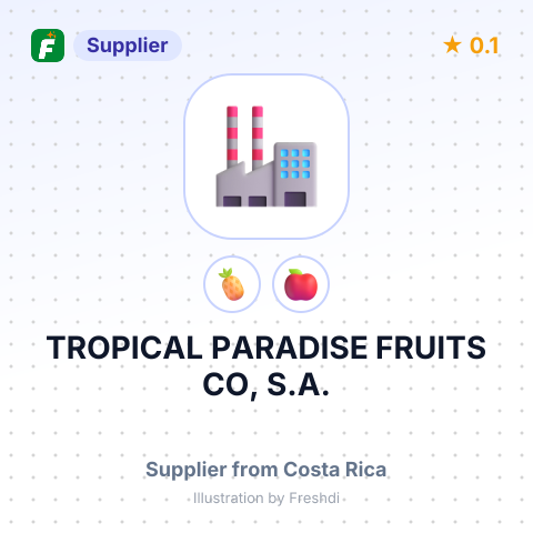 TROPICAL PARADISE FRUITS CO, S.A. – summary card, no photo uploaded yet