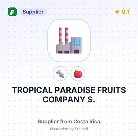 TROPICAL PARADISE FRUITS COMPANY S. – summary card, no photo uploaded yet