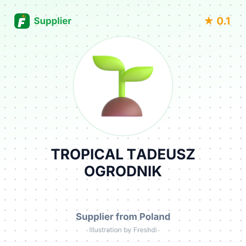TROPICAL TADEUSZ OGRODNIK – summary card, no photo uploaded yet
