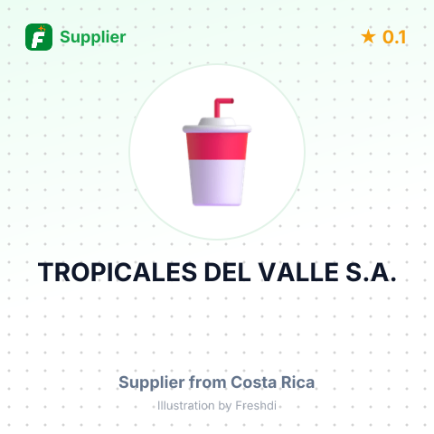 TROPICALES DEL VALLE S.A. – summary card, no photo uploaded yet
