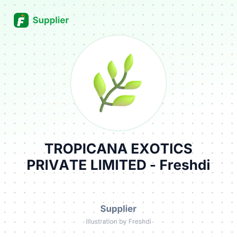 TROPICANA EXOTICS PRIVATE LIMITED – summary card, no photo uploaded yet