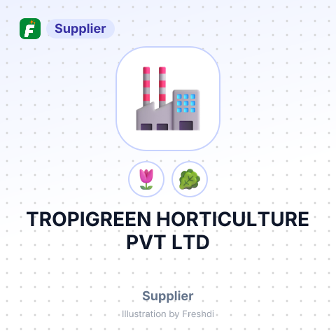 TROPIGREEN HORTICULTURE PVT LTD – summary card, no photo uploaded yet