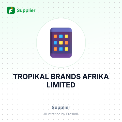 TROPIKAL BRANDS AFRIKA LIMITED – summary card, no photo uploaded yet