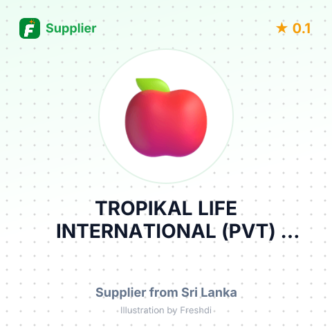 TROPIKAL LIFE INTERNATIONAL (PVT) LIMITED. – summary card, no photo uploaded yet
