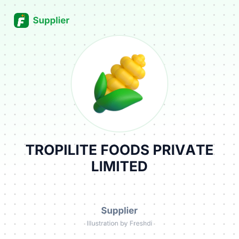 TROPILITE FOODS PRIVATE LIMITED – summary card, no photo uploaded yet