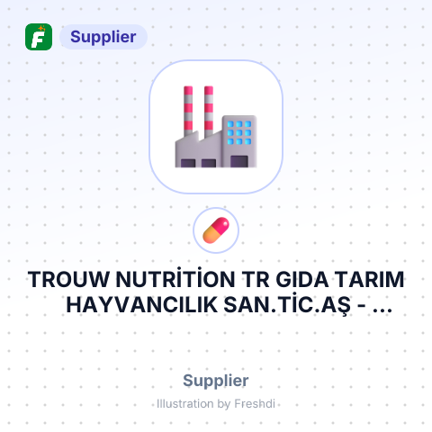 TROUW NUTRİTİON TR GIDA TARIM HAYVANCILIK SAN.TİC.AŞ – summary card, no photo uploaded yet