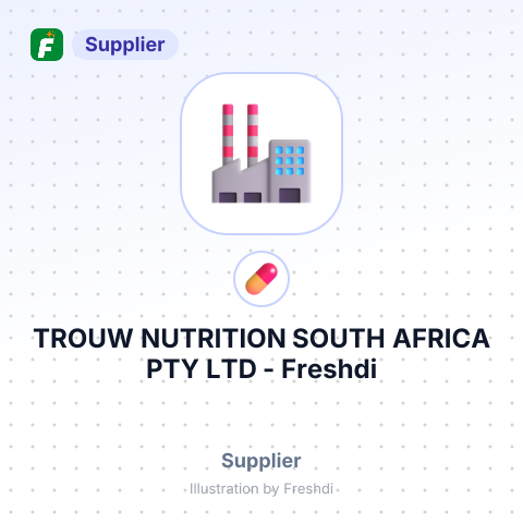 TROUW NUTRITION SOUTH AFRICA PTY LTD – summary card, no photo uploaded yet