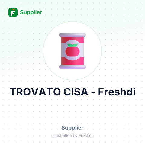 TROVATO CISA – summary card, no photo uploaded yet