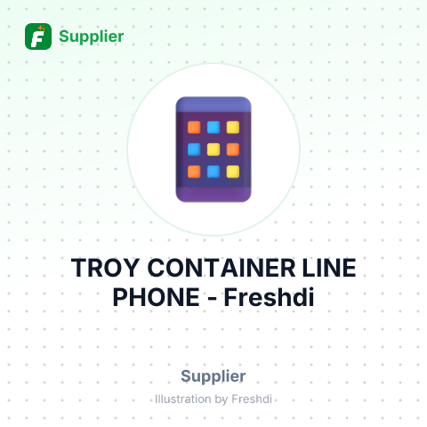 TROY CONTAINER LINE PHONE – summary card, no photo uploaded yet