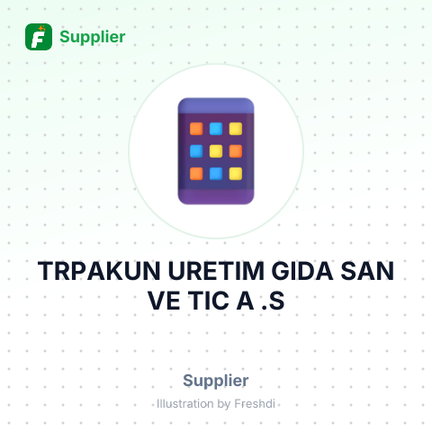 TRPAKUN URETIM GIDA SAN VE TIC A .S – summary card, no photo uploaded yet