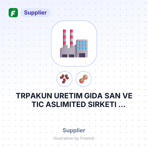 TRPAKUN URETIM GIDA SAN VE TIC ASLIMITED SIRKETI KARAMASUL KOYU MERCIMEK TEPE CIVARIE-5KARAYOLU UZERI LULEBURGAZ K – summary card, no photo uploaded yet