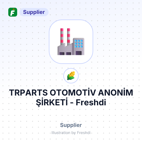 TRPARTS OTOMOTİV ANONİM ŞİRKETİ – summary card, no photo uploaded yet