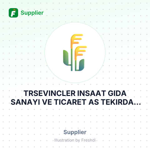 TRSEVINCLER INSAAT GIDA SANAYI VE TICARET AS TEKIRDAG – summary card, no photo uploaded yet