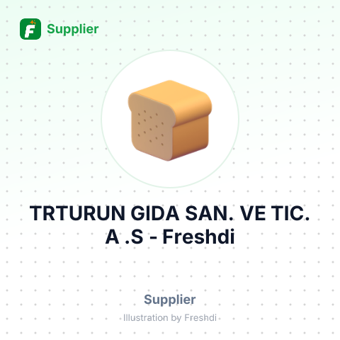 TRTURUN GIDA SAN. VE TIC. A .S – summary card, no photo uploaded yet