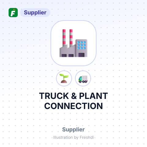 TRUCK & PLANT CONNECTION – summary card, no photo uploaded yet