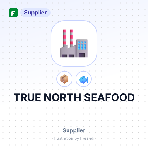 TRUE NORTH SEAFOOD – summary card, no photo uploaded yet
