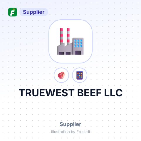 TRUEWEST BEEF LLC – summary card, no photo uploaded yet