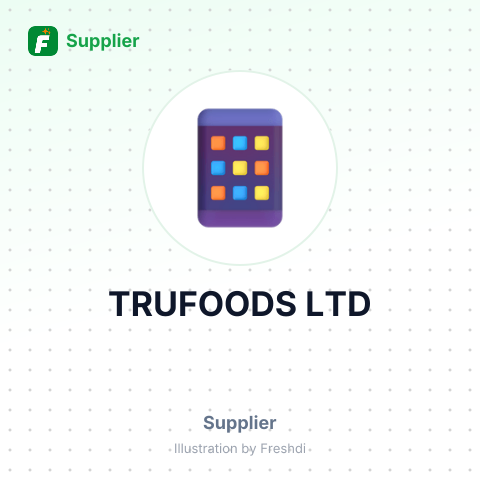 TRUFOODS LTD – summary card, no photo uploaded yet