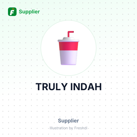 TRULY INDAH – summary card, no photo uploaded yet