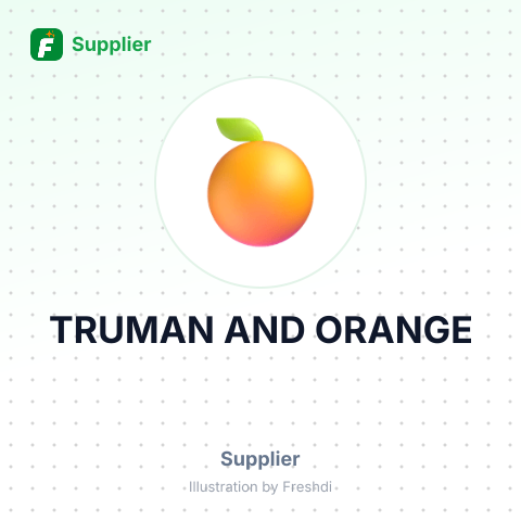 TRUMAN AND ORANGE – summary card, no photo uploaded yet