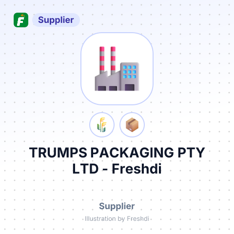 TRUMPS PACKAGING PTY LTD – summary card, no photo uploaded yet