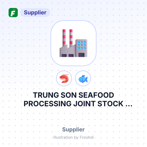 TRUNG SON SEAFOOD PROCESSING JOINT STOCK COMPANY – summary card, no photo uploaded yet