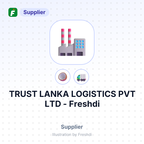 TRUST LANKA LOGISTICS PVT LTD – summary card, no photo uploaded yet