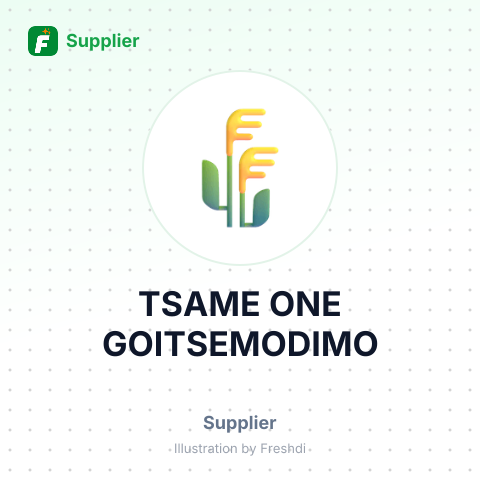 TSAME ONE GOITSEMODIMO – summary card, no photo uploaded yet