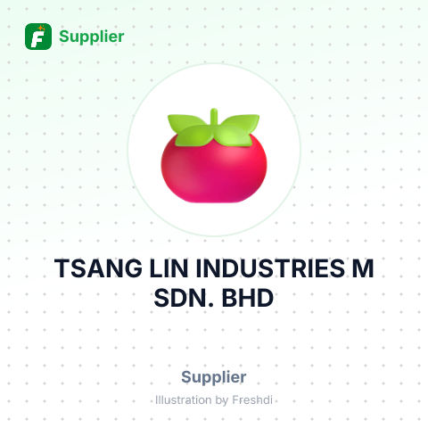 TSANG LIN INDUSTRIES M SDN. BHD – summary card, no photo uploaded yet