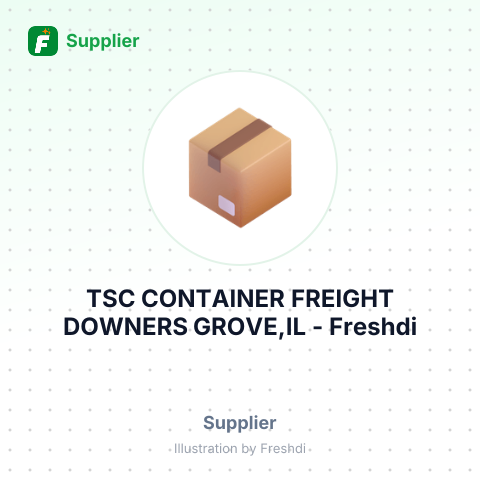 TSC CONTAINER FREIGHT DOWNERS GROVE,IL – summary card, no photo uploaded yet