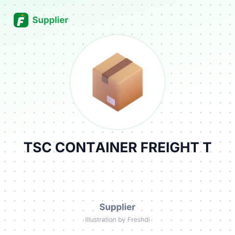 TSC CONTAINER FREIGHT T – summary card, no photo uploaded yet