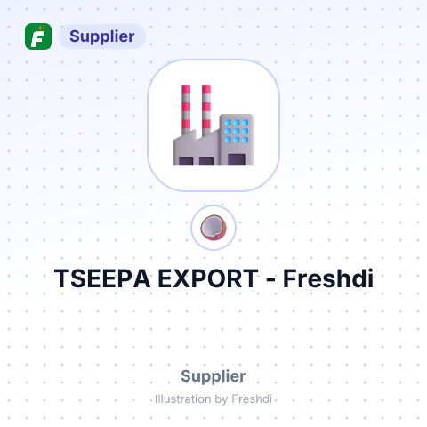 TSEEPA EXPORT – summary card, no photo uploaded yet