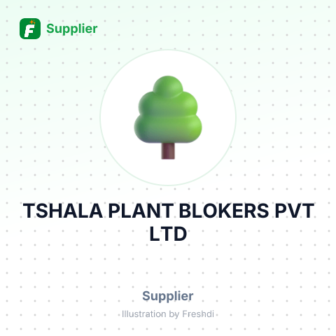 TSHALA PLANT BLOKERS PVT LTD – summary card, no photo uploaded yet