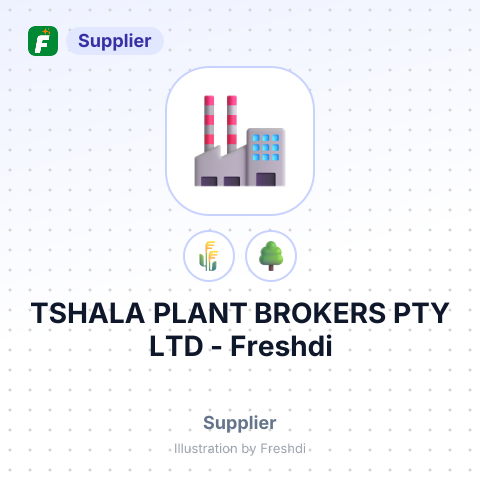 TSHALA PLANT BROKERS PTY LTD – summary card, no photo uploaded yet