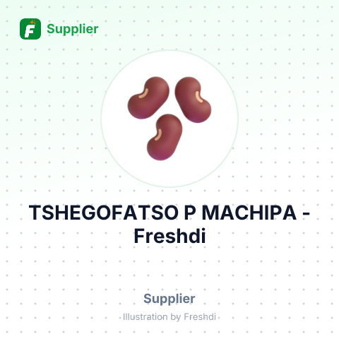 TSHEGOFATSO P MACHIPA – summary card, no photo uploaded yet