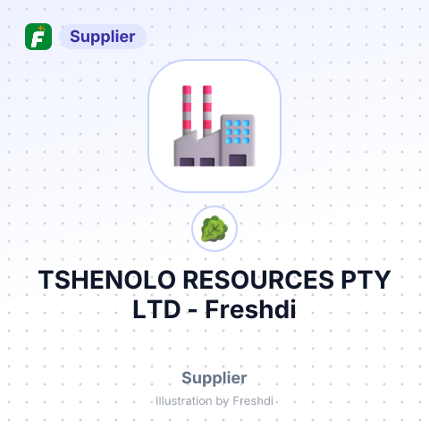 TSHENOLO RESOURCES PTY LTD – summary card, no photo uploaded yet