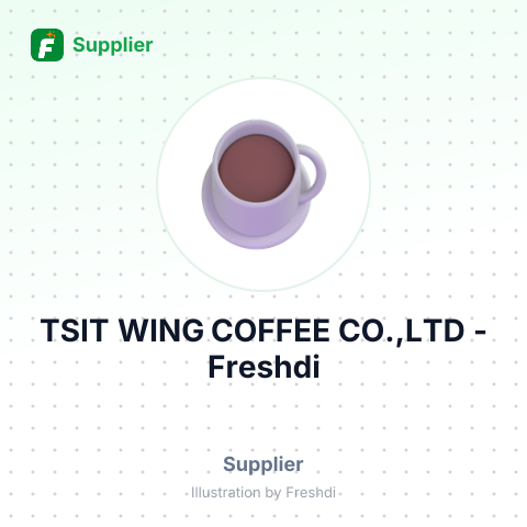TSIT WING COFFEE CO.,LTD – summary card, no photo uploaded yet