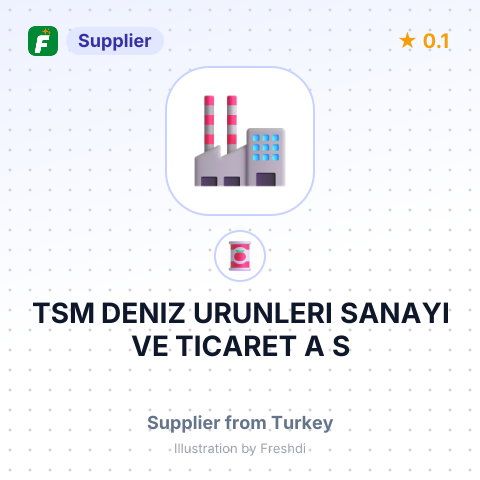 TSM DENIZ URUNLERI SANAYI VE TICARET A S – summary card, no photo uploaded yet