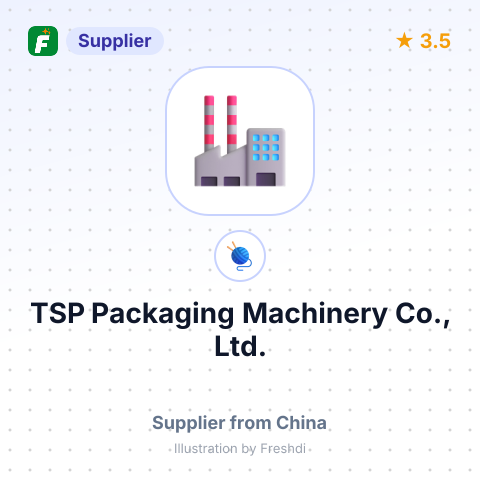 TSP Packaging Machinery Co., Ltd. – summary card, no photo uploaded yet