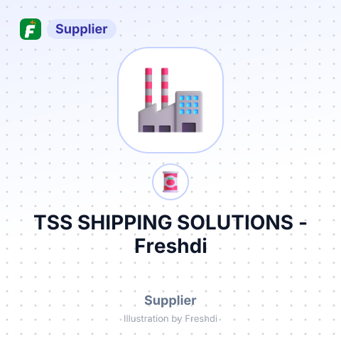 TSS SHIPPING SOLUTIONS – summary card, no photo uploaded yet