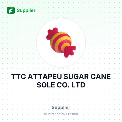 TTC ATTAPEU SUGAR CANE SOLE CO., LTD – summary card, no photo uploaded yet