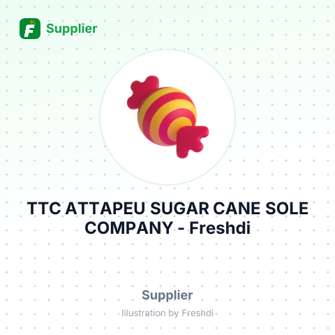 TTC ATTAPEU SUGAR CANE SOLE COMPANY – summary card, no photo uploaded yet