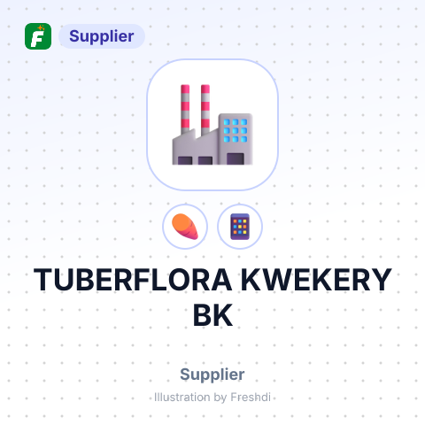 TUBERFLORA KWEKERY BK – summary card, no photo uploaded yet