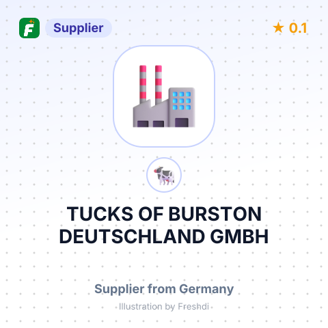 TUCKS OF BURSTON DEUTSCHLAND GMBH – summary card, no photo uploaded yet