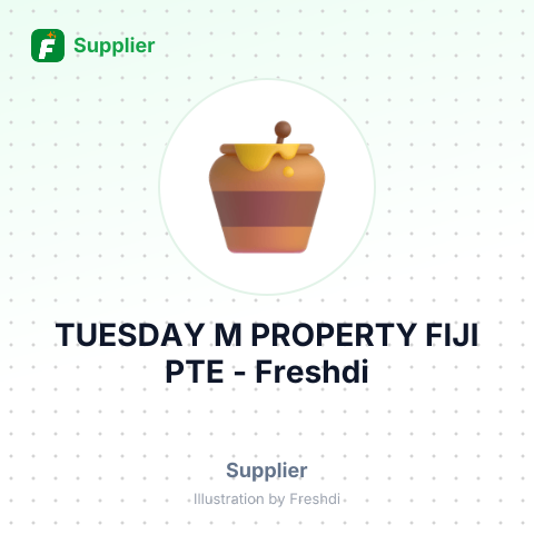 TUESDAY M PROPERTY FIJI PTE – summary card, no photo uploaded yet