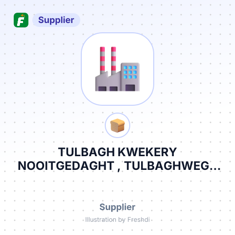 TULBAGH KWEKERY NOOITGEDAGHT , TULBAGHWEG – summary card, no photo uploaded yet