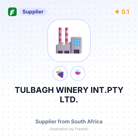 TULBAGH WINERY INT.PTY LTD. – summary card, no photo uploaded yet