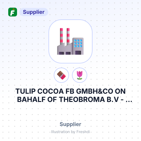 TULIP COCOA FB GMBH&CO ON BAHALF OF THEOBROMA B.V – summary card, no photo uploaded yet